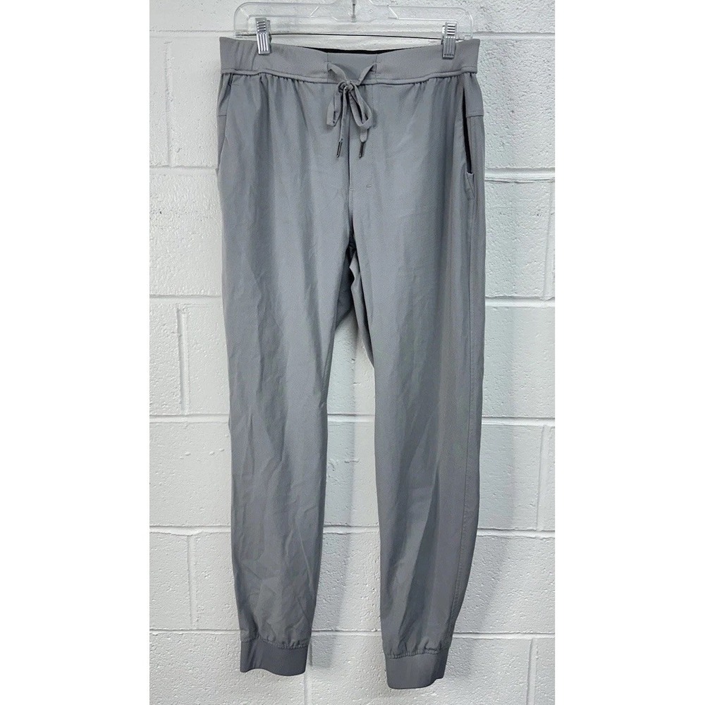 Truwear Peak Joggers Light Gray Logo Activewear /‎ Mens Large